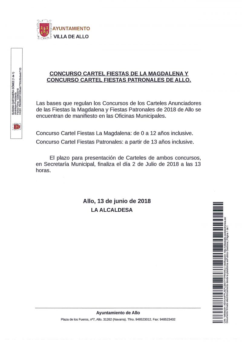 CONCURSO CARTELES FIESTAS