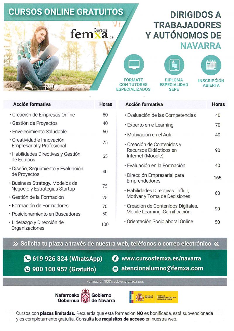 Cursos 100 % gratuitos