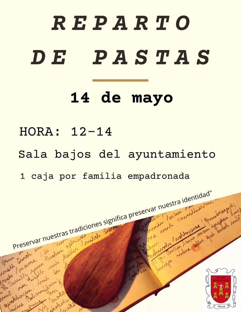 reparto de pastas