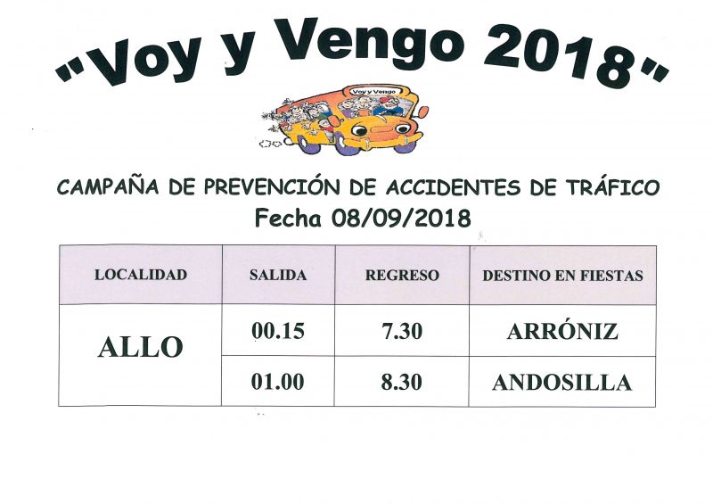 VOY Y VENGO 2018
