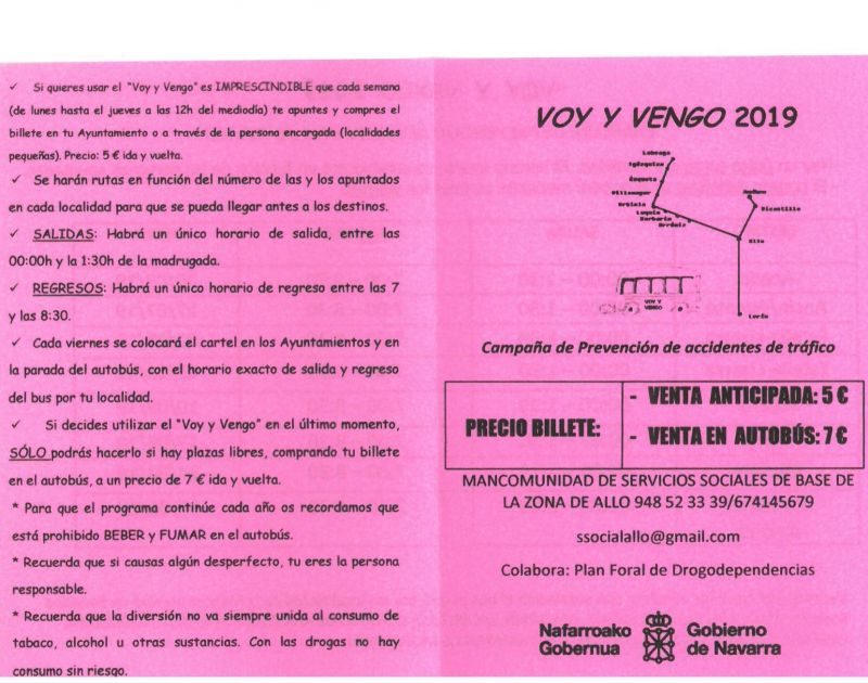 voy y vengo