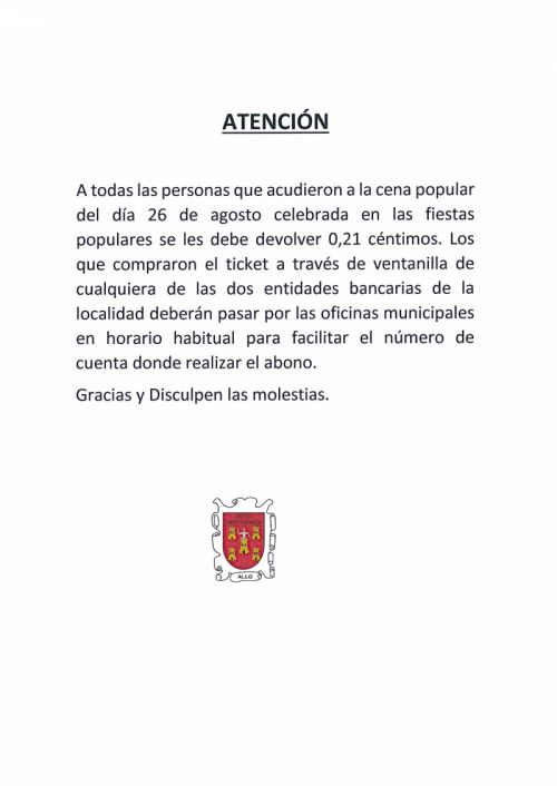 ATENCIÓN