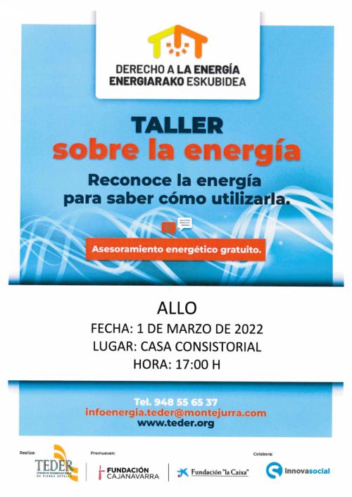 TALLER ENERGIA - TEDER