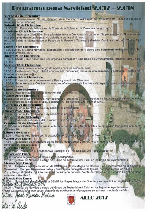 PROGRAMA DE NAVIDAD